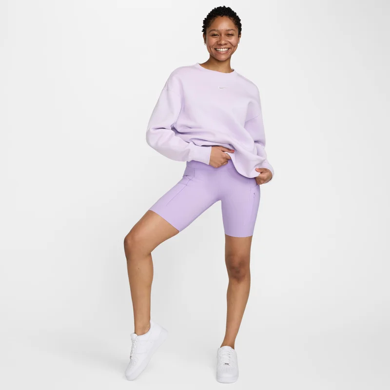 Nike Women's Go Firm-Support Mid-Rise Biker Shorts